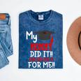 My MOMMY Did It Graduation Shirt Of Kids Nurse Graduation Mineral Wash Tshirts Mineral Navy