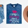 My Mommy Did It And She Did It For Me Graduation Daughter Mineral Wash Tshirts Mineral Navy
