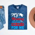 My Mommy Did It And She Did It For Me Mom Nurse Graduation Mineral Wash Tshirts Mineral Navy