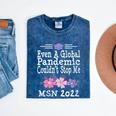 MSN Masters Science In Nursing Nurse Graduation 2022 Mineral Wash Tshirts Mineral Navy