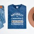 Naturally Introverted Selectively ExtrovertedIntrovert Joke Mineral Wash Tshirts Mineral Navy Naturally Introverted Selectively ExtrovertedIntrovert Joke Mineral Wash Tshirts Mineral Navy