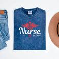 New Nurse 2018 Nurse Nursing School Graduation Shirt Mineral Wash Tshirts Mineral Navy