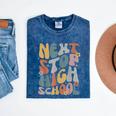 Next Stop High School Middle School Graduation Last Day Mineral Wash Tshirts Mineral Navy
