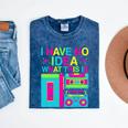 I Have No Idea What This Is Retro 70's 80's 90's Nostalgia Premium Tri-Blend Mineral Wash Tshirts Mineral Navy I Have No Idea What This Is Retro 70's 80's 90's Nostalgia Premium Tri-Blend Mineral Wash Tshirts Mineral Navy