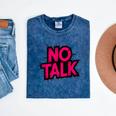 No Small Talk Zone – Introvert Quote Mineral Wash Tshirts Mineral Navy No Small Talk Zone – Introvert Quote Mineral Wash Tshirts Mineral Navy