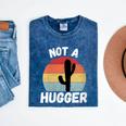 Not A Hugger Cactus Introvert Antisocial Mineral Wash Tshirts Mineral Navy
