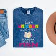 Nurse MSN Graduation Unicorn T-Shirt Nursing School Mineral Wash Tshirts Mineral Navy