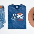 Nurse Nursing School Graduation Est 2018 Shirt Mineral Wash Tshirts Mineral Navy