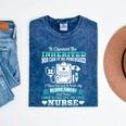 Nursing School Graduation Inherited RN LPN Nurse Grad 2021 Mineral Wash Tshirts Mineral Navy