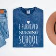 NursIng School Graduation For Practitioner Mineral Wash Tshirts Mineral Navy
