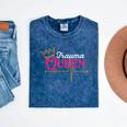 Nursing Shirt Graduation Nurse School Trauma Queen Shirt Mineral Wash Tshirts Mineral Navy