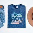 Nursing Student Art Men Women NICU Graduation Future Nurse Mineral Wash Tshirts Mineral Navy