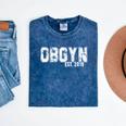 Obgyn Graduation For Obgyns Est 2019 T-Shirt Mineral Wash Tshirts Mineral Navy