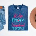 Occupational Therapist OT Therapy Mom Wife Graduation Mineral Wash Tshirts Mineral Navy