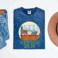 Office Zen Introvert Office Staff Secretary Employee Admin Mineral Wash Tshirts Mineral Navy