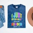I Officially Graduated Kindergarten Graduation Class Of 2022 Mineral Wash Tshirts Mineral Navy