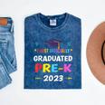 I Officially Graduated Pre-k Graduation Pre k Class 2023 Kid Mineral Wash Tshirts Mineral Navy