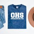 OHS High School Graduation Party Rival Game OHS Reunion Mineral Wash Tshirts Mineral Navy