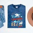OK I Graduated Can I Go Back To Bed Now Graduation Mineral Wash Tshirts Mineral Navy