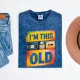 Im This Old Retro 80s 90s VHS Cassette Floppy Disk Nostalgia Mineral Wash Tshirts Mineral Navy Im This Old Retro 80s 90s VHS Cassette Floppy Disk Nostalgia Mineral Wash Tshirts Mineral Navy