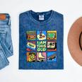 I Am This Old Retro Vintage Nostalgia 80s 90s Cassette Tape Mineral Wash Tshirts Mineral Navy