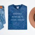 Theology Introvert Reformed Christian Bible Scripture Mineral Wash Tshirts Mineral Navy