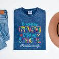 Para Educator Happy Last Day Of School Women Graduation Mineral Wash Tshirts Mineral Navy