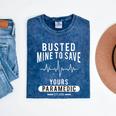 Paramedic School Graduation TShirt For Paramedic Busted Mineral Wash Tshirts Mineral Navy