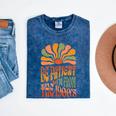 BE PATIENT I'M FROM THE 1900s FUNNY GROOVY Mineral Wash Tshirts Mineral Navy