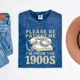 Patient Me I'm From The 1900s Premium Mineral Wash Tshirts Mineral Navy Patient Me I'm From The 1900s Premium Mineral Wash Tshirts Mineral Navy