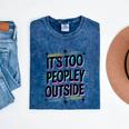 Too Peopley Outside Introvert Quote Mineral Wash Tshirts Mineral Navy Too Peopley Outside Introvert Quote Mineral Wash Tshirts Mineral Navy