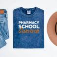 Pharmacy Student Graduation Survivor Shirt Mineral Wash Tshirts Mineral Navy
