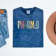 PharmD Doctor Of Pharmacy Student Pharmacist Graduation Mineral Wash Tshirts Mineral Navy