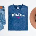 PhD Graduate PhD Female PhD Doctorate Graduation Phd Student Premium Tri-Blend Mineral Wash Tshirts Mineral Navy