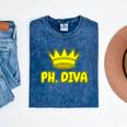 PhD Graduation Ph Diva t Shirt Phdiva Phd t Mineral Wash Tshirts Mineral Navy