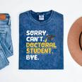 PhD Student Doctoral Degree Graduation Phd Graduate Mineral Wash Tshirts Mineral Navy