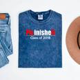 Phinished PhD Graduation T-Shirt For Men And Women Mineral Wash Tshirts Mineral Navy