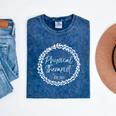 Physical Therapist Est 2018 Shirt Therapy Graduation Mineral Wash Tshirts Mineral Navy