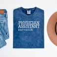 Physician Assistant 2018 Graduation College Grad Mineral Wash Tshirts Mineral Navy