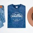 Physics Masters Degree Graduation Master Shirt Mineral Wash Tshirts Mineral Navy