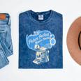 Picture Perfect Memories Forever Vintage Camera Nostalgia Mineral Wash Tshirts Mineral Navy