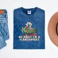 Plant Coffee Lover Plantrovert Gardening Introvert Mineral Wash Tshirts Mineral Navy