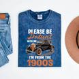 Please BePatient With-Me I'm From The 1900s Vintage Car Mineral Wash Tshirts Mineral Navy