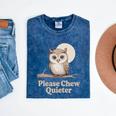 Please Chew Quieter Introvert Christmas Bird Lover Mineral Wash Tshirts Mineral Navy Please Chew Quieter Introvert Christmas Bird Lover Mineral Wash Tshirts Mineral Navy
