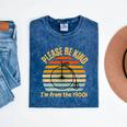 Please Be Kind I'm From The 1900s Penny Farthing Premium Mineral Wash Tshirts Mineral Navy