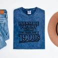 Please Be Patient I'm From The 1900s Boomer Gen-X Premium Tri-Blend Mineral Wash Tshirts Mineral Navy