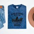 Please Be Patient With Me I'm From The 1900s Boomer Premium Tri-Blend Mineral Wash Tshirts Mineral Navy