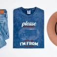 Please Be Patient With Me I'm From The 1900s Classic People Mineral Wash Tshirts Mineral Navy