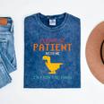 Please Be Patient With Me I'm From The 1900s Dinosaur Premium Mineral Wash Tshirts Mineral Navy