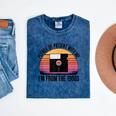 Please Be Patient With Me I'm From The 1900s Floppy Disk Mineral Wash Tshirts Mineral Navy